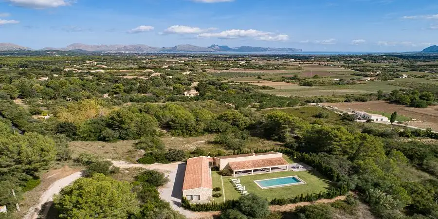 Finca in the area of Alcudia with pool, Majorca 