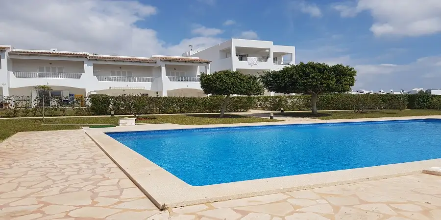 Modern apartment in Cala Egos Cala D'or with pool and large balcony in a small community