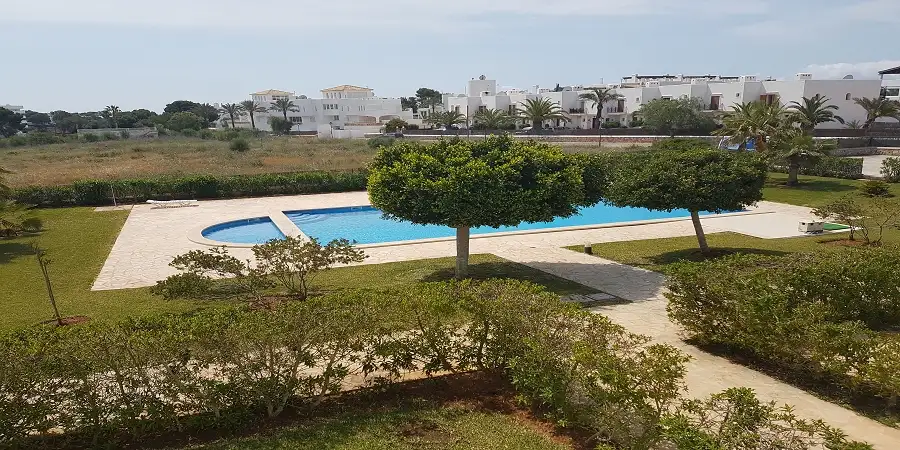 Modern apartment in Cala Egos Cala D'or with pool and large balcony in a small community 