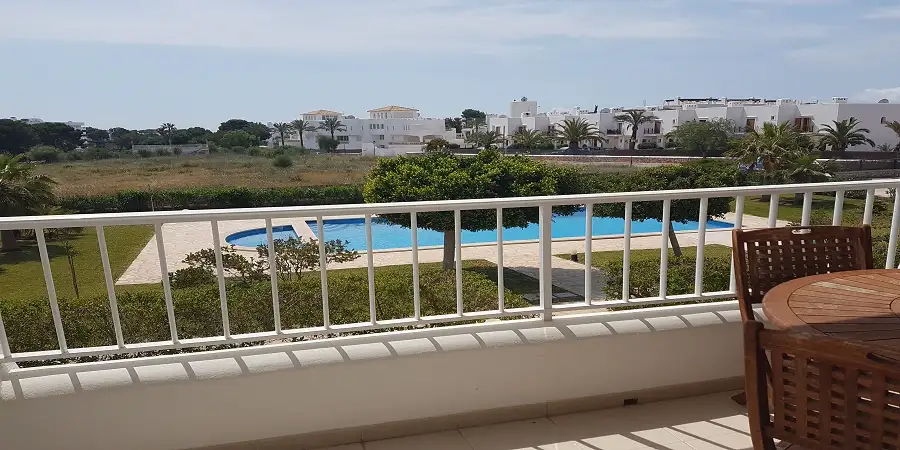 Modern apartment in Cala Egos Cala D'or with pool and large balcony in a small community 