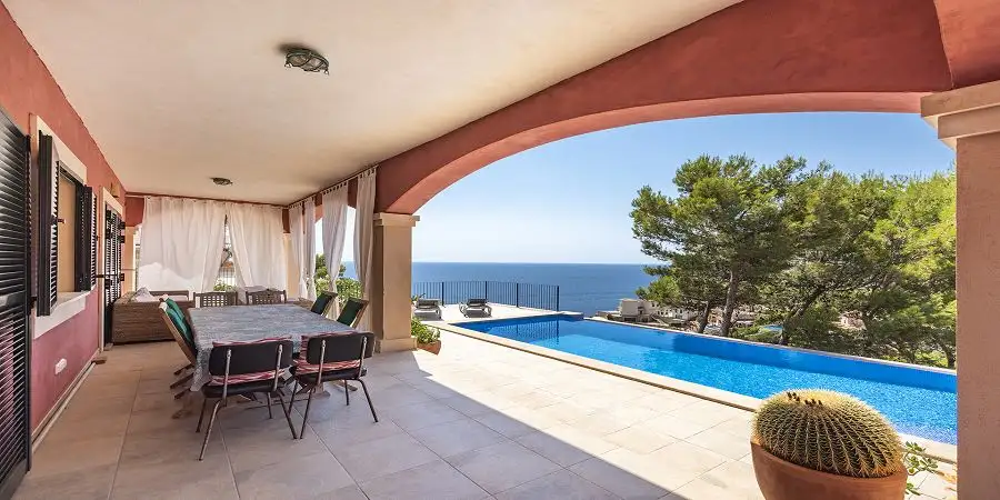 Luxury villa with exquisite sea view in Andratx, Majorca 
