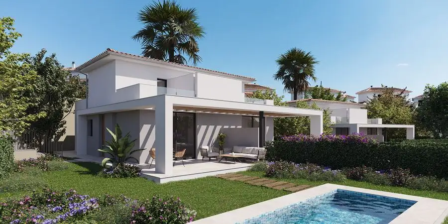 New Villa Urbanization, 2,3 or 4 bedrooms, prices from 380,000€. 