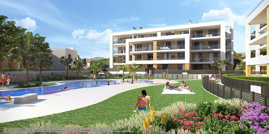 NEWBUILD by the beach 3 bedroom apartments, Southeast Mallorca 