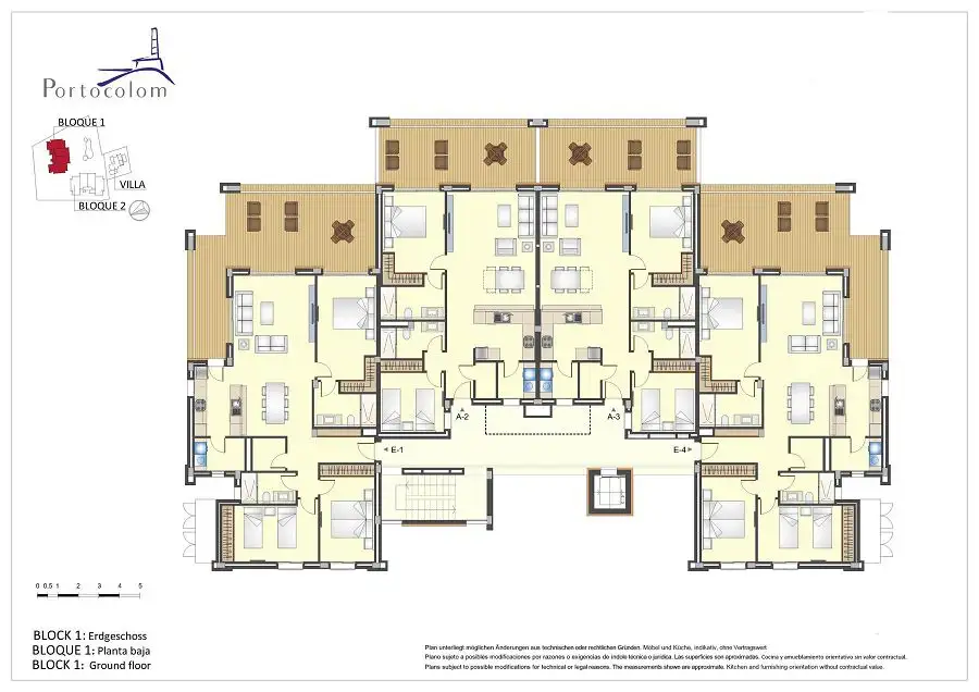 NEWBUILD by the beach 3 bedroom apartments, Southeast Mallorca 