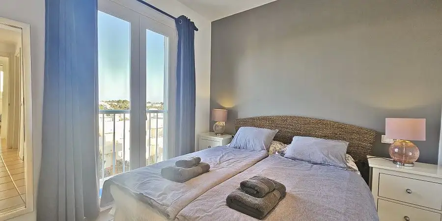 Cala D'or penthouse by the marina of Cala d Or with big terrace. 