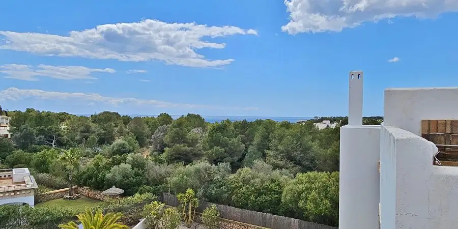 Penthouse with seaview  from private rooftop terrace southeast Majorca 