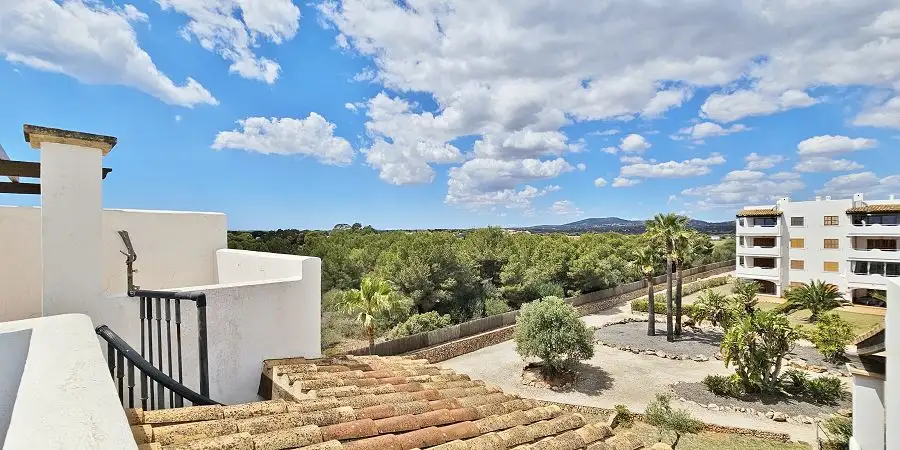 Penthouse with seaview  from private rooftop terrace southeast Majorca 