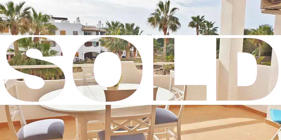 SOLD 2 Bedroom apartment with lift in Bella Luna exclusive for sale, Cala Egos, Mallorca