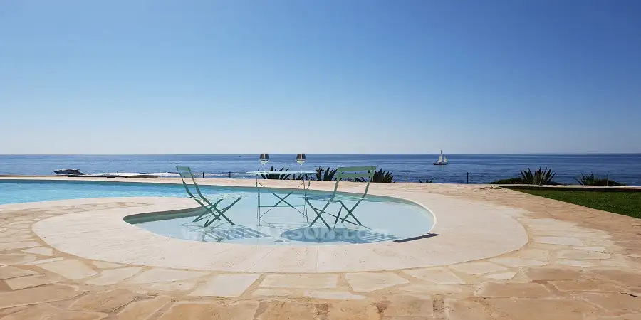 First class unique luxurious villa with sea access in Cala d´or, Mallorca