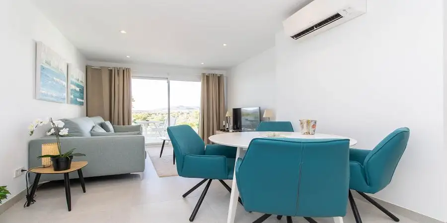 Modern penthouse with terrace and community pool. Sold Fully furnitured 