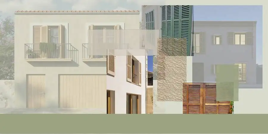 Perfect townhouse project close to Felanitx centre with pool,  Mallorca
