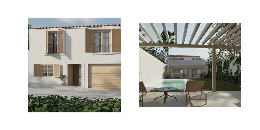 Perfect townhouse close to felanitx centre with pool, Mallorca 