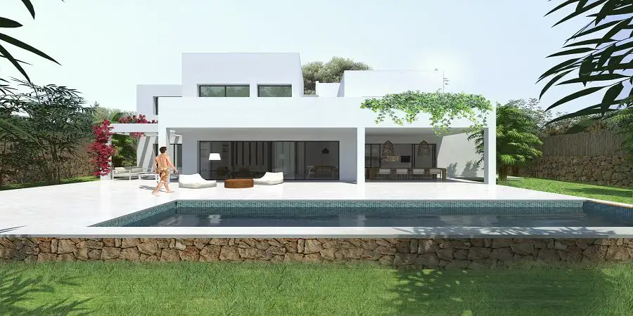 New Build Project Villa at Mondrago Beach Area Santanyi