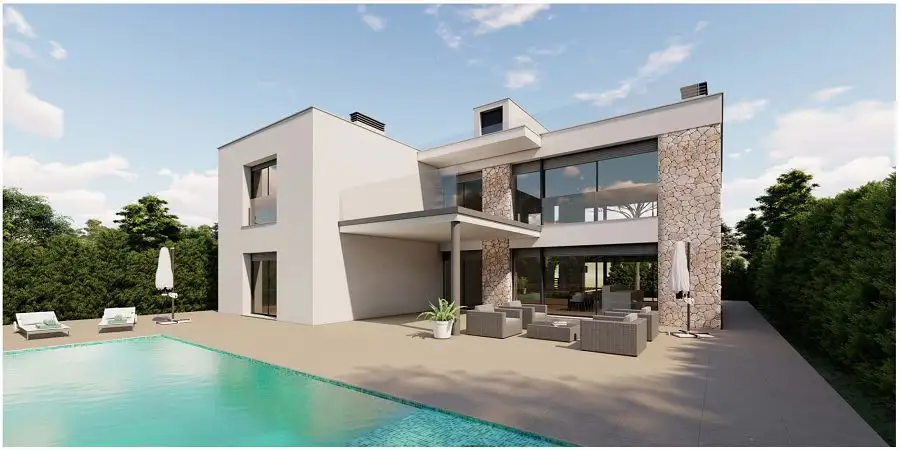 Magnificent project in Sa Rapita Coastal village with licence 