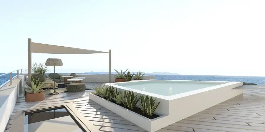 Spectacular Newly built villa on the beachfront, South Mallorca