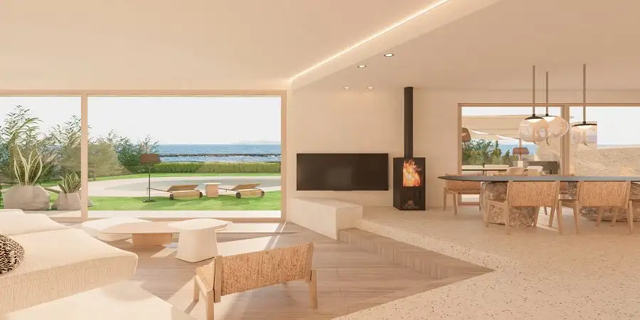 Spectacular Newly built villa on the beachfront, South Mallorca 