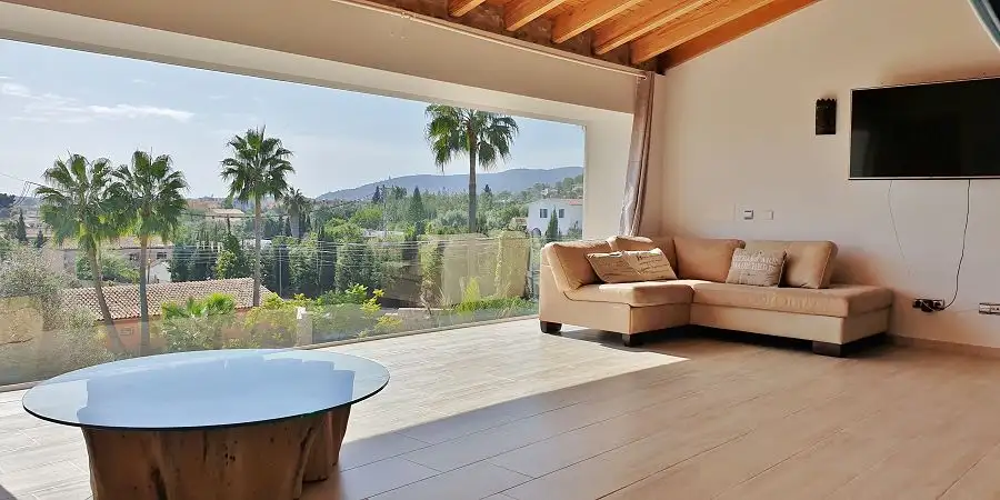 Mansion close to Palma with panoramic view over the bay of Palma 