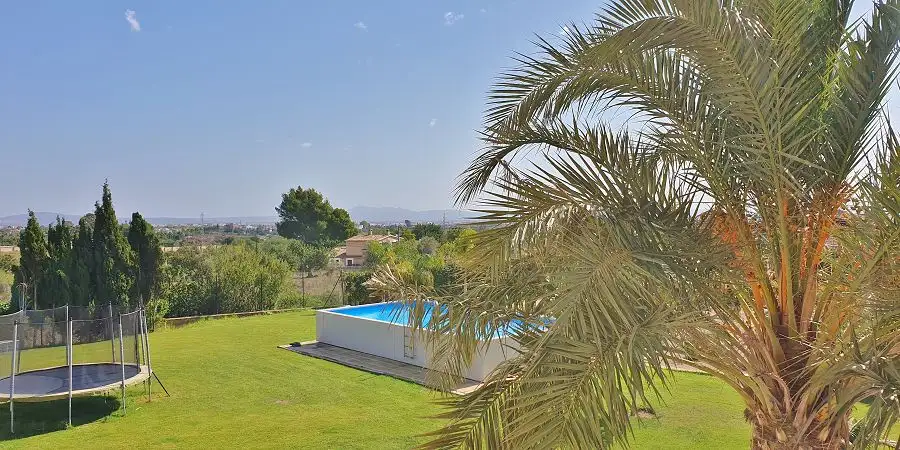 Mansion close to Palma with panoramic view over the bay of Palma 