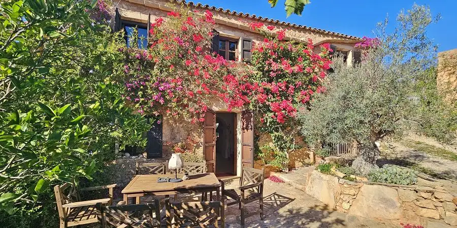 Private Oasis in Mallorca enchanting 4 bedroom finca with pool, sauna and lush gardens