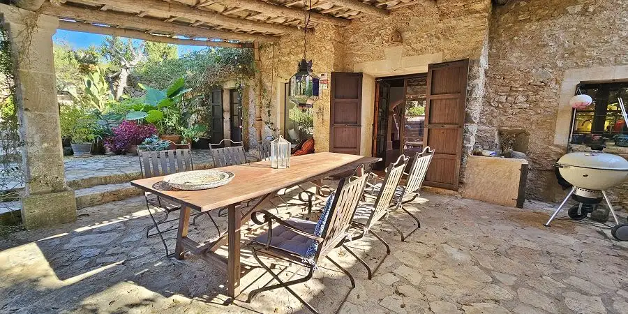 Private Oasis in Mallorca enchanting 4 bedroom finca with pool, sauna and lush gardens 