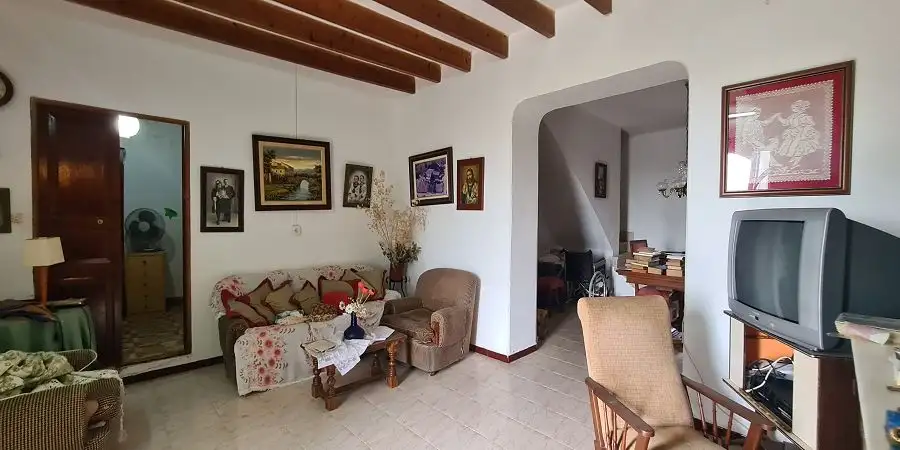 Country house finca with coastal seaview S Horta and big plot, to modernize 